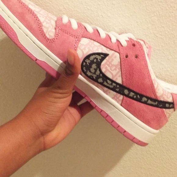 nike dior pink